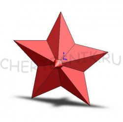 Чертеж звезды, правила построения пятиконечной звезды