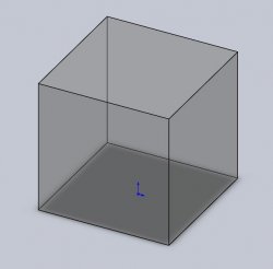 Чертеж куба формула расчета геометрических величин