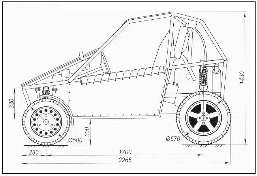 Самодельные автомобили, чертежи конструкции