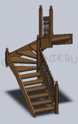Чертежи лестницы на второй этаж