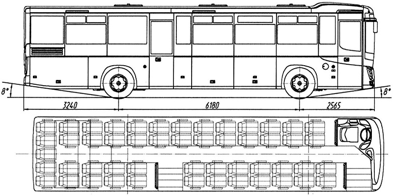 Автобус yutong zk6122h9 схема